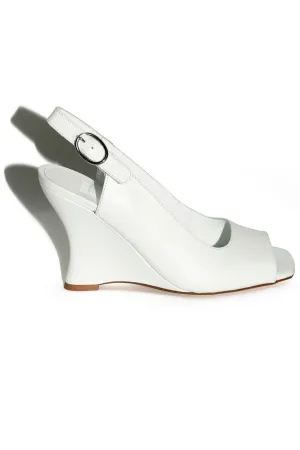 Pearl Bianca Wedge