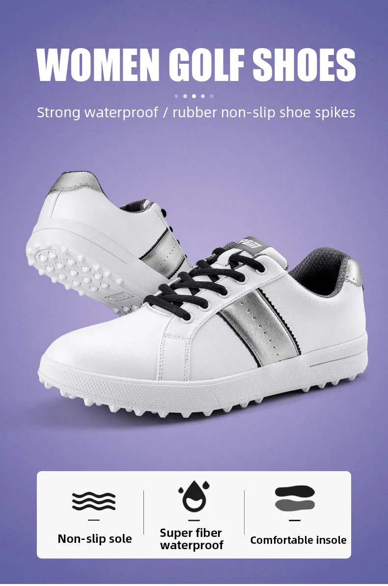PGM XZ187 golf shoes women waterproof new training ladies spike less golf shoes