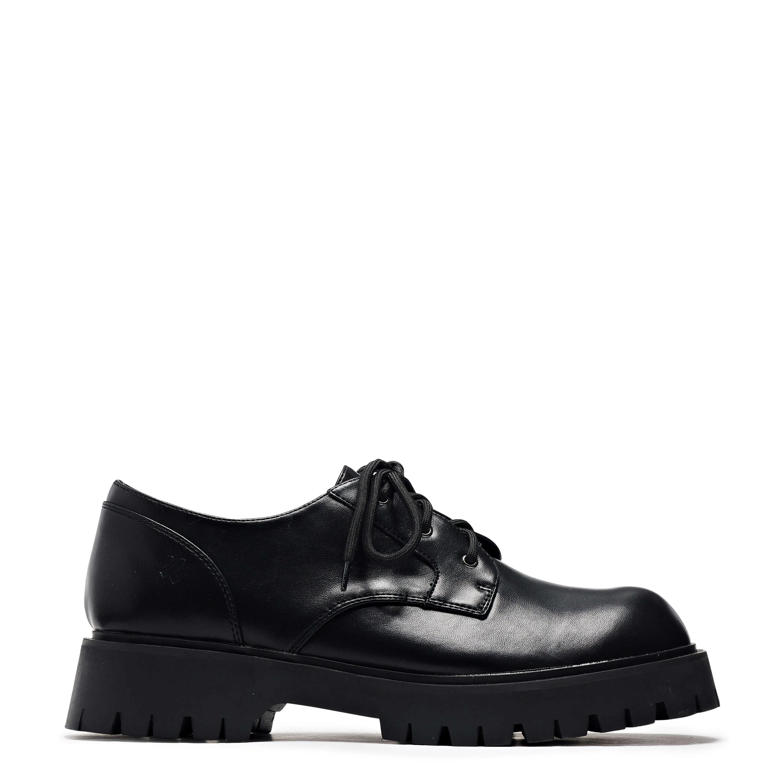 Pinemoon Men's Black Lace Up Shoes-Size 11-Clearance