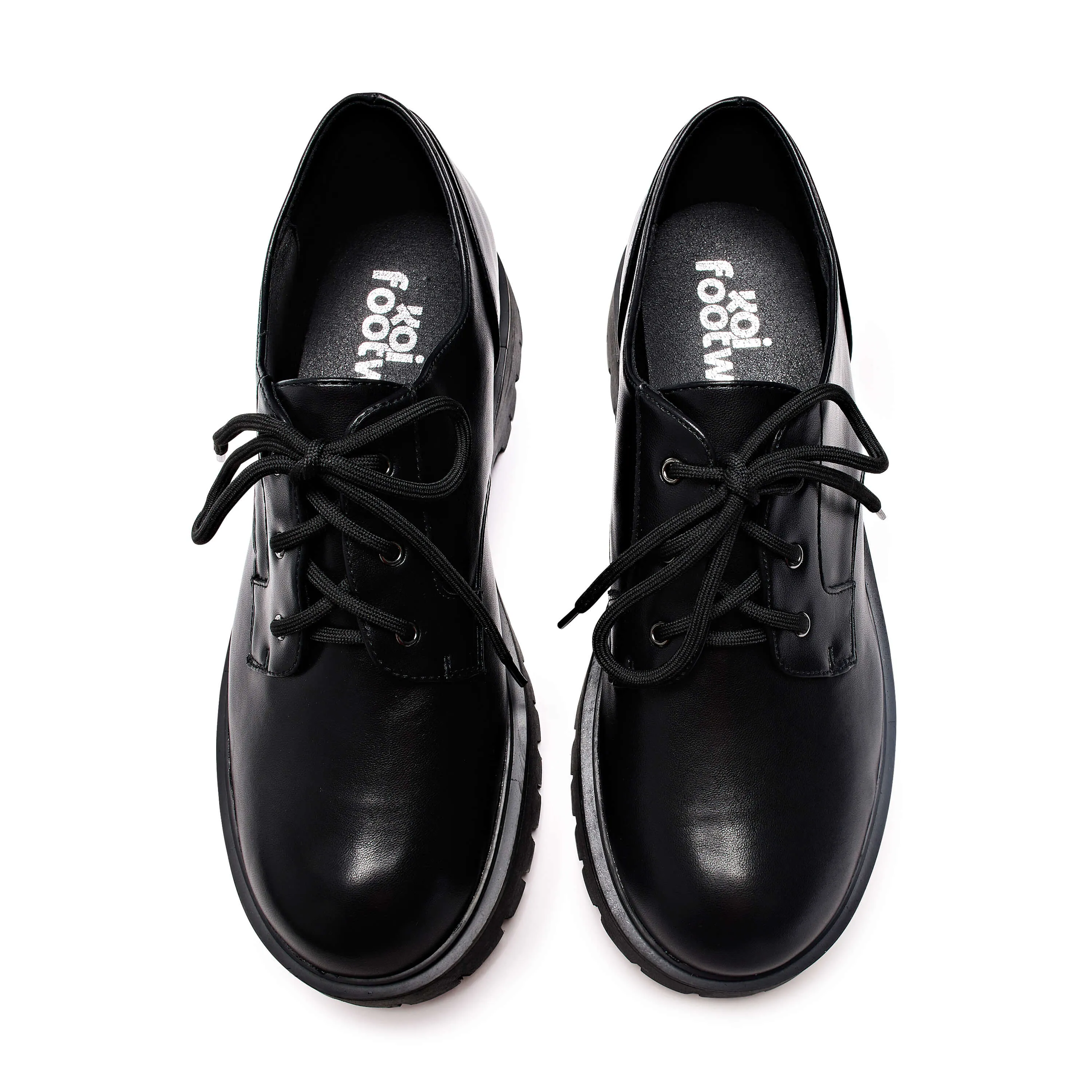 Pinemoon Men's Black Lace Up Shoes-Size 11-Clearance
