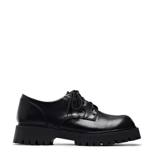 Pinemoon Men's Black Lace Up Shoes-Size 11-Clearance