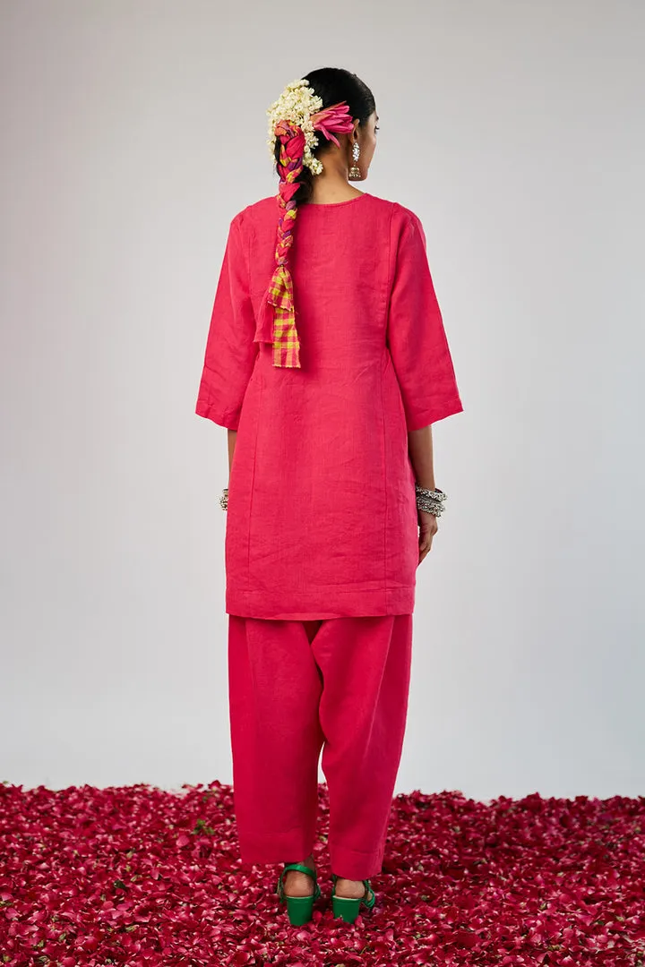 Rani Linen Kurta Set