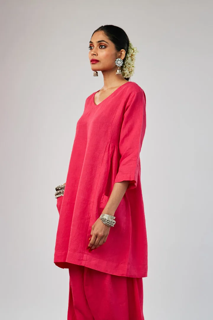Rani Linen Kurta Set