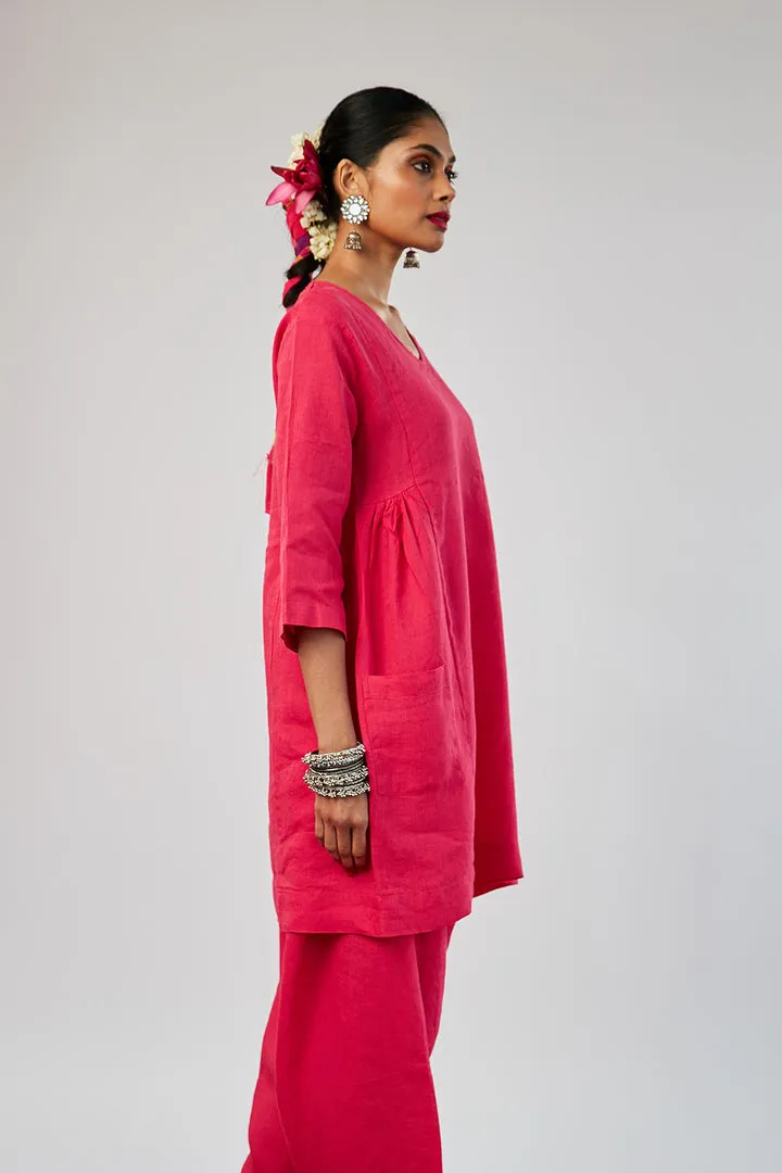 Rani Linen Kurta Set
