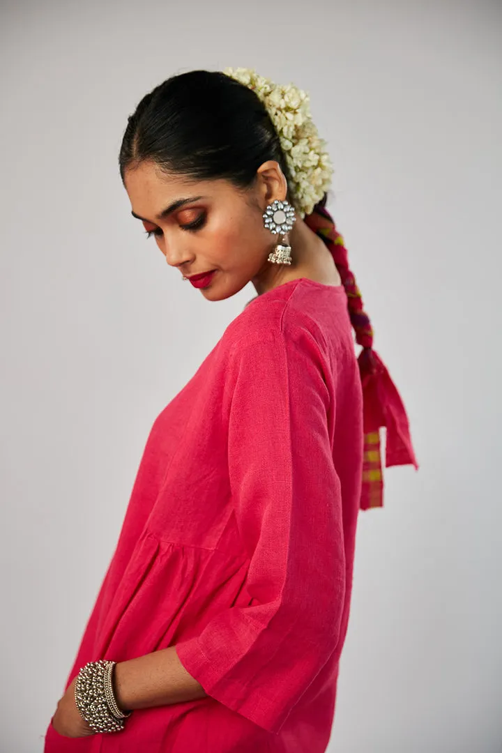 Rani Linen Kurta Set