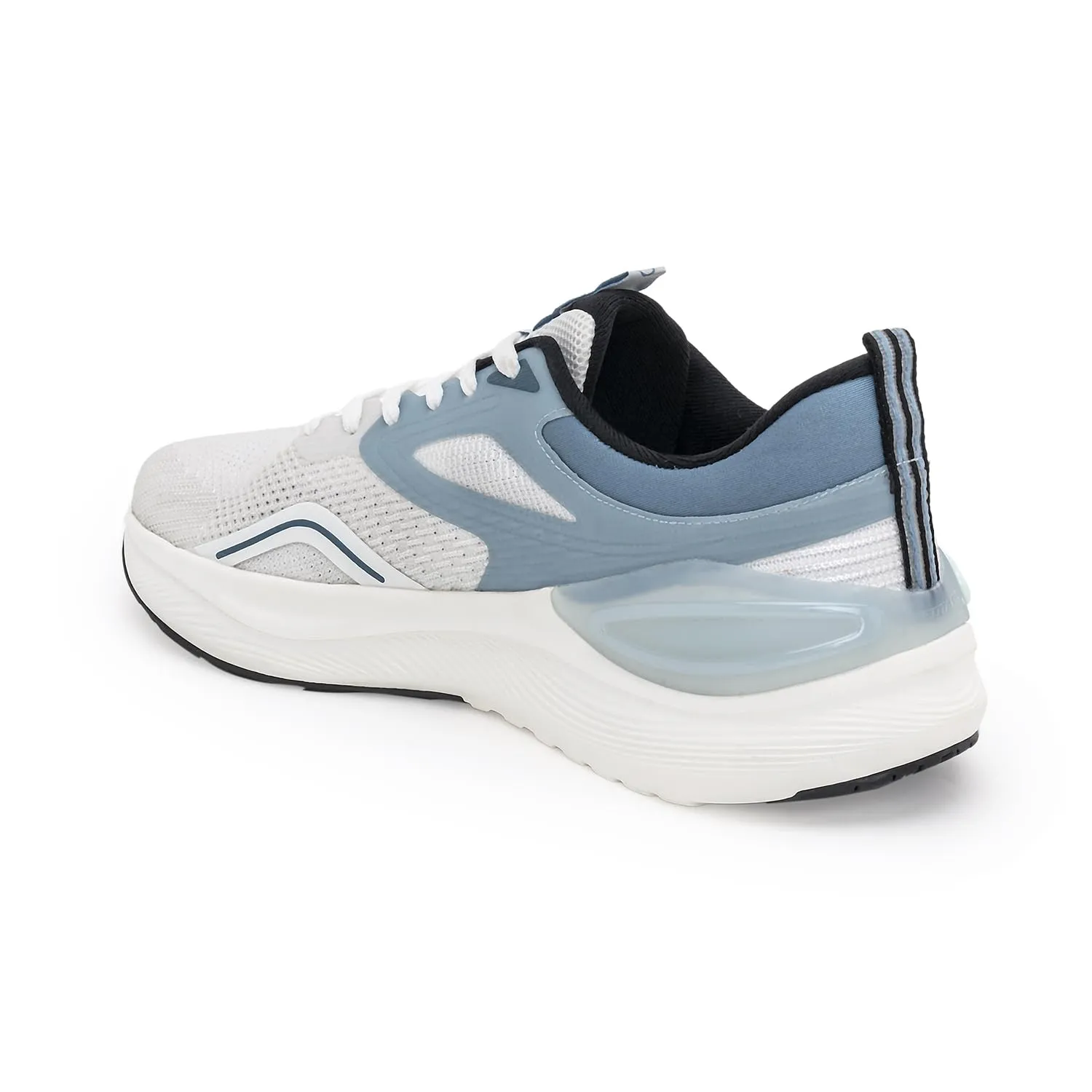 Red Tape Atheleisure Sports Shoes for Men | Soft Cushioned Insole, Slip-Resistance, Dynamic Feet Support, Superior Ground Grip & Impact Resistant Comfort White/Blue