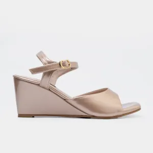Remi Wedge Sandals (Copper)