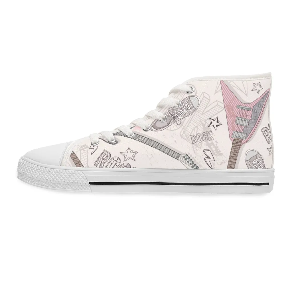 Rock N Roll High Top Sneakers