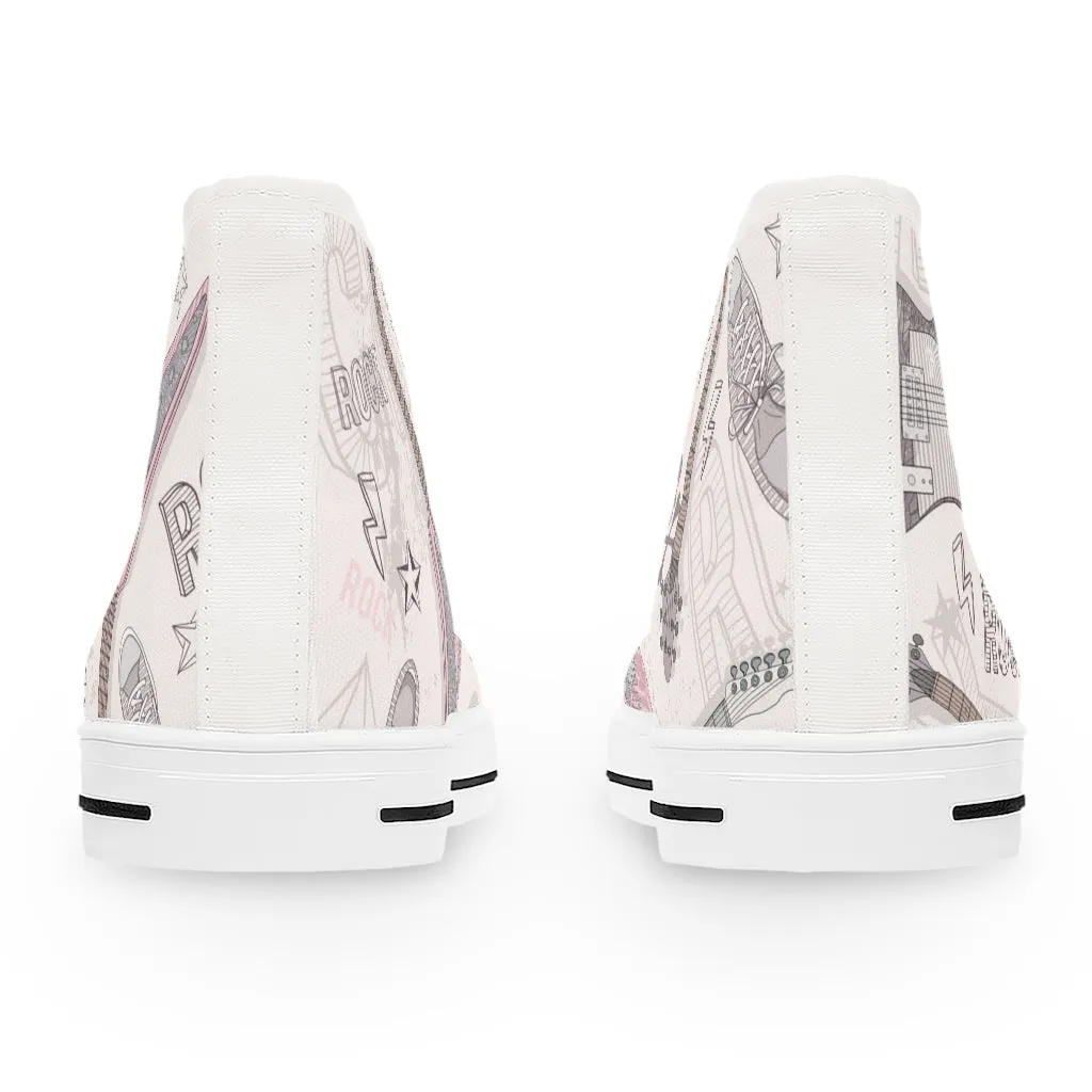 Rock N Roll High Top Sneakers
