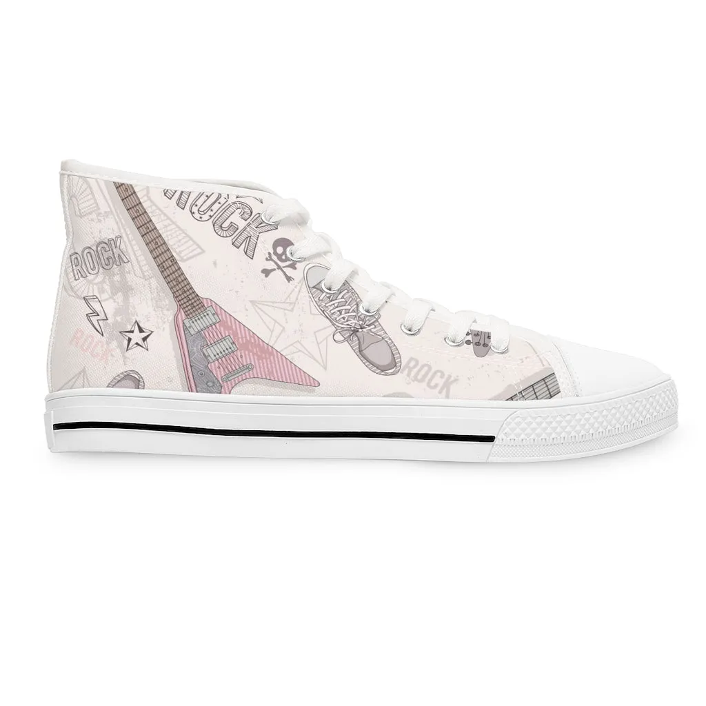 Rock N Roll High Top Sneakers