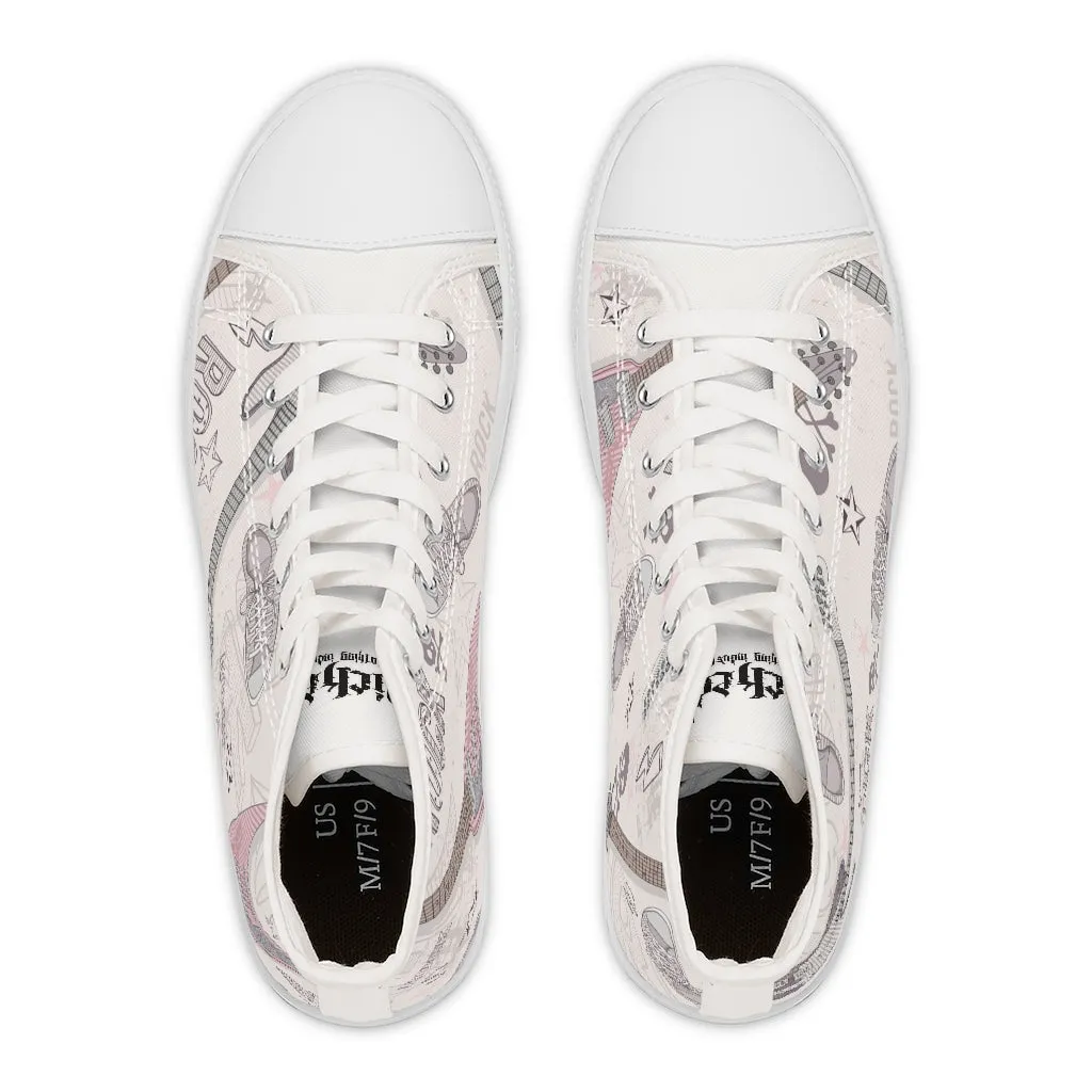 Rock N Roll High Top Sneakers