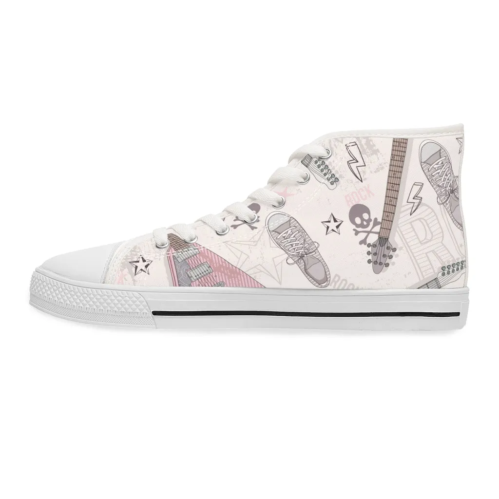 Rock N Roll High Top Sneakers