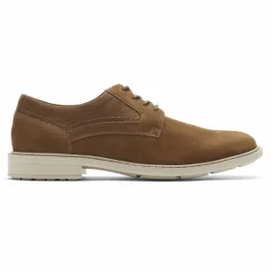 Rockport  Men's Plain Toe Tanner Brown W