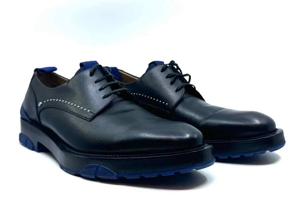 SALVATORE FERRAGAMO Size 8.5 Black Men's Shoes