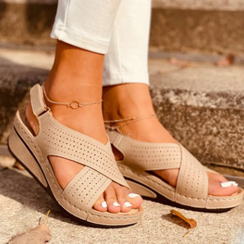 Sandals for Women Shoes Casual Sandals For Ladies Thick Bottom Wedge Women Sandals In Colour Design Sandals Women