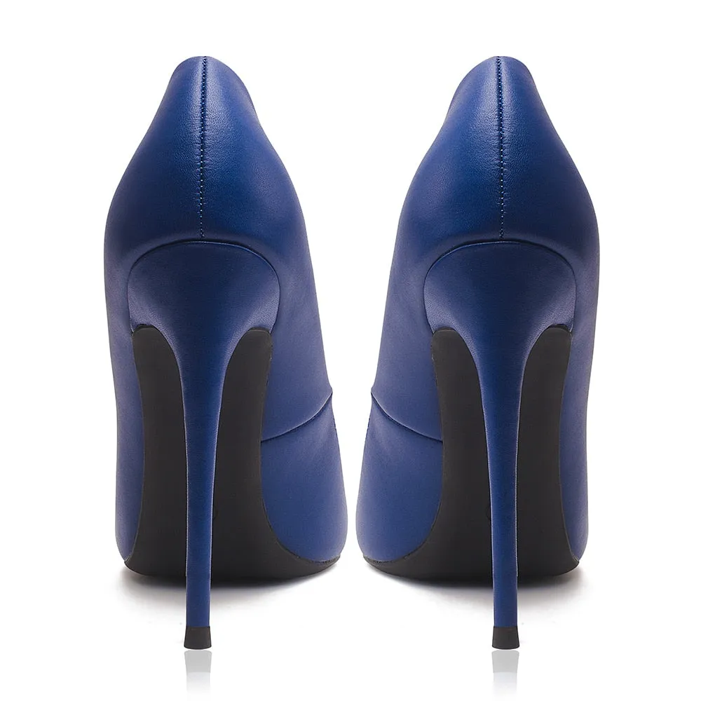 Schuhe Frau High Heels Pumps 12cm Tacones Spitzzehen Stilettos Talon Femme Sexy Damen Hochzeitsschuhe Black Heels Big Size