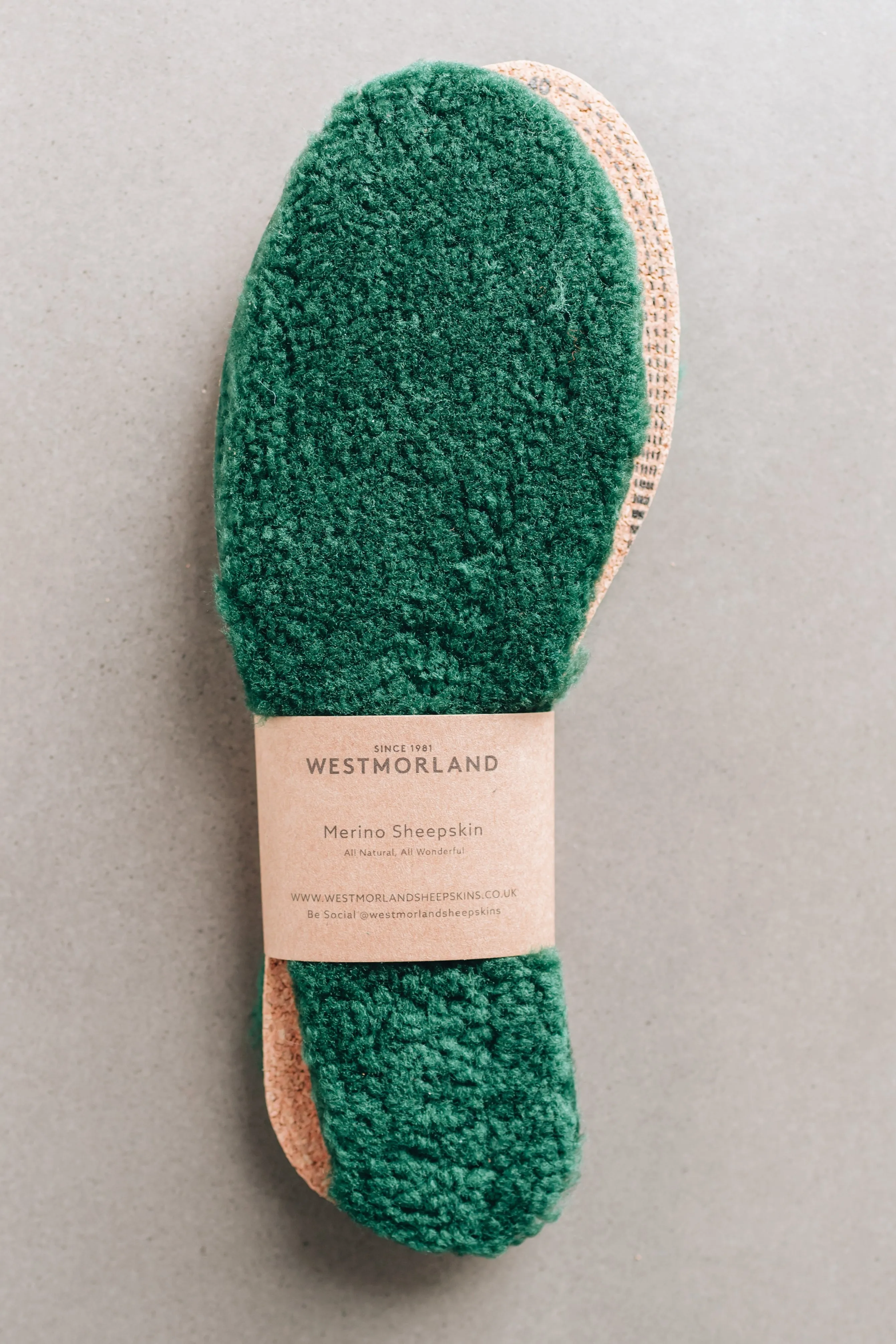 Sheepskin Insoles Cuttable Cork (Edit)