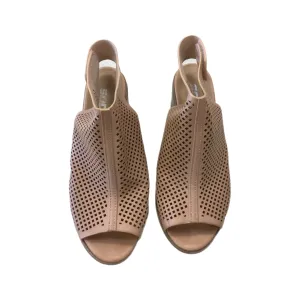 Shoes Heels Wedge By Soda In Pink, Size: 5
