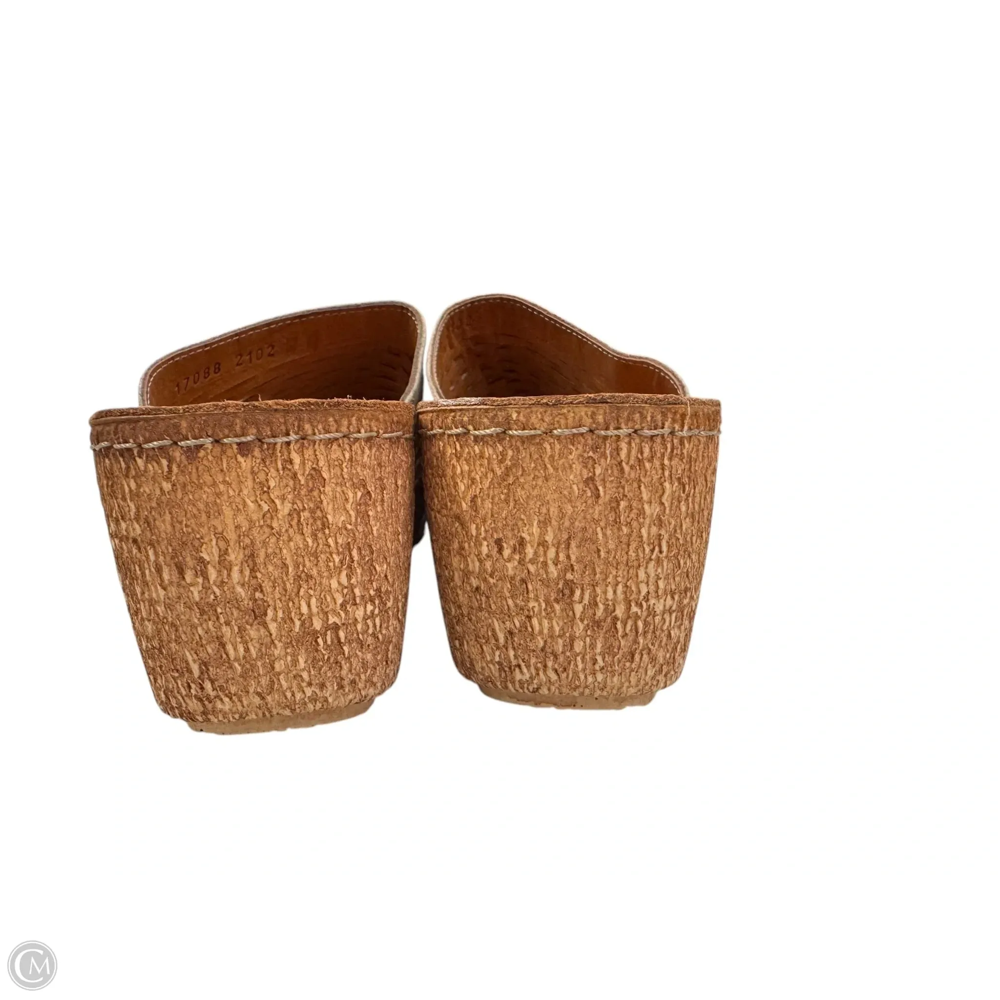 Shoes Heels Wedge By Spring Step In Beige, Size: 8.5