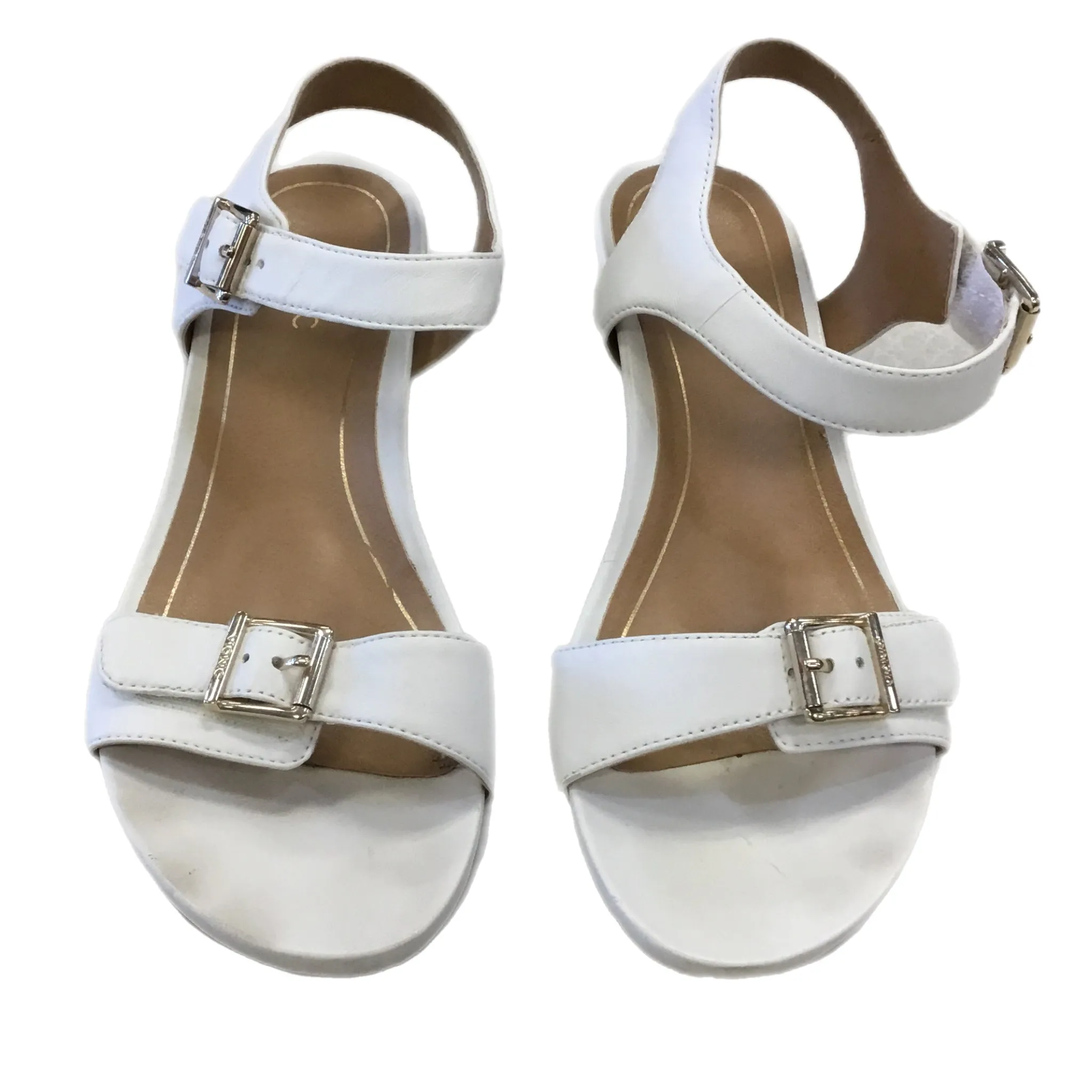 Shoes Heels Wedge By Vionic In White, Size: 9