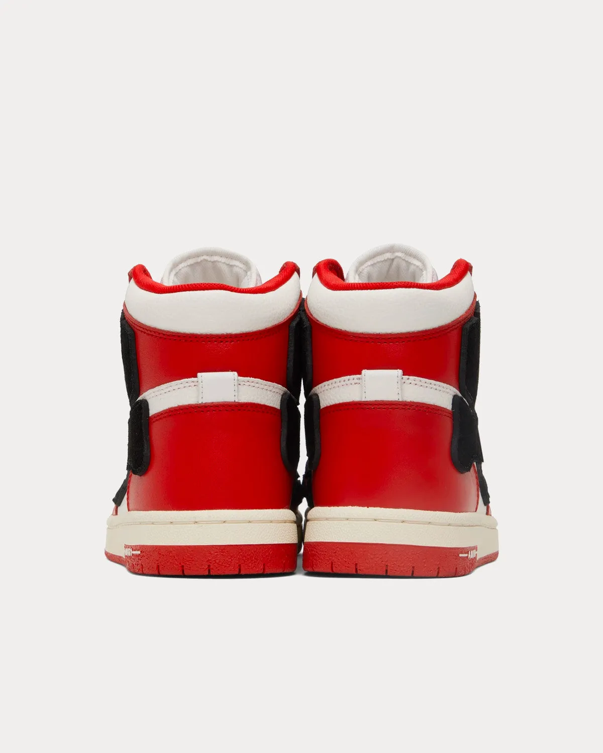 Skel-Top Hi Red / White High Top Sneakers