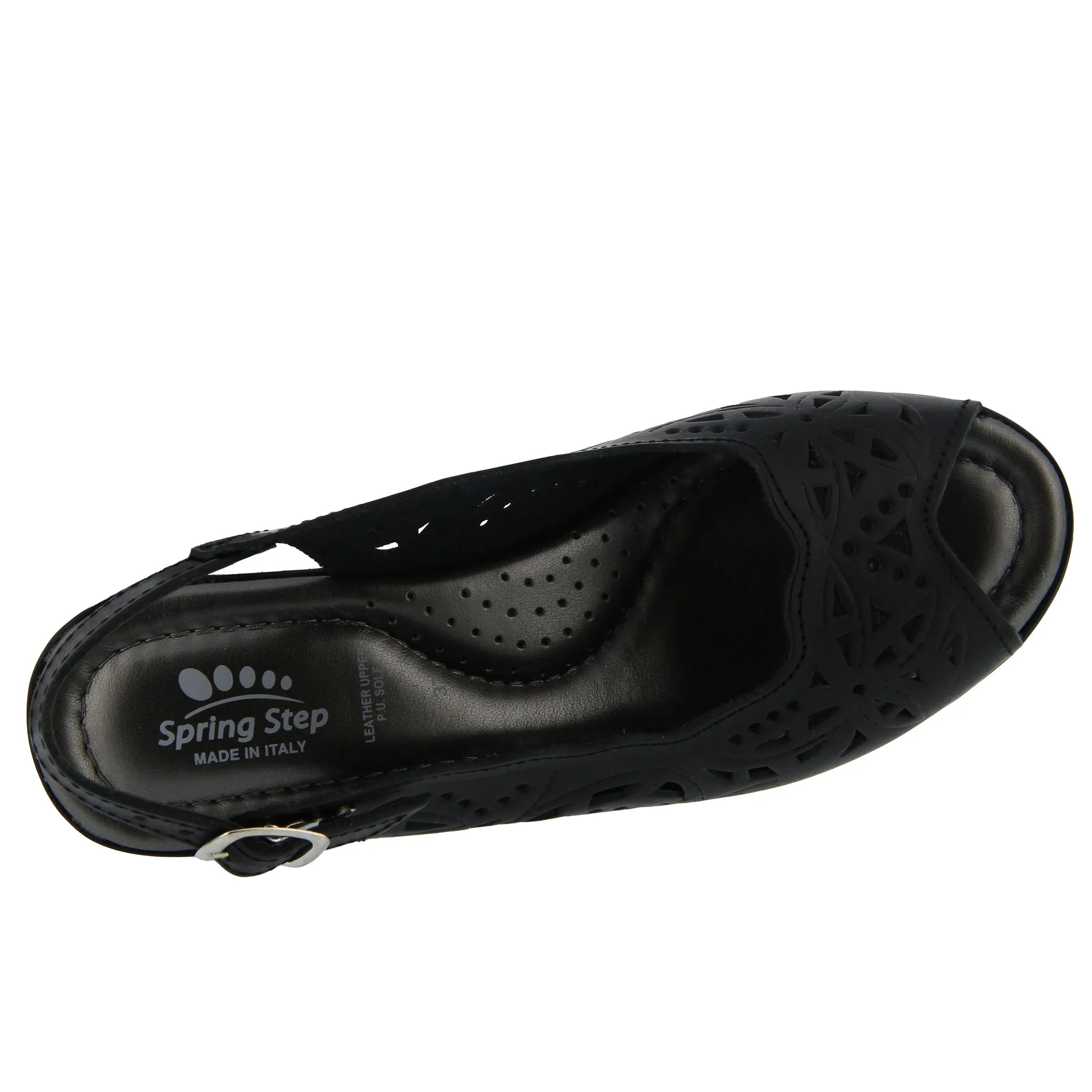 Spring Step Shoes Orella Sandal Women’s Italian Leather Wedge