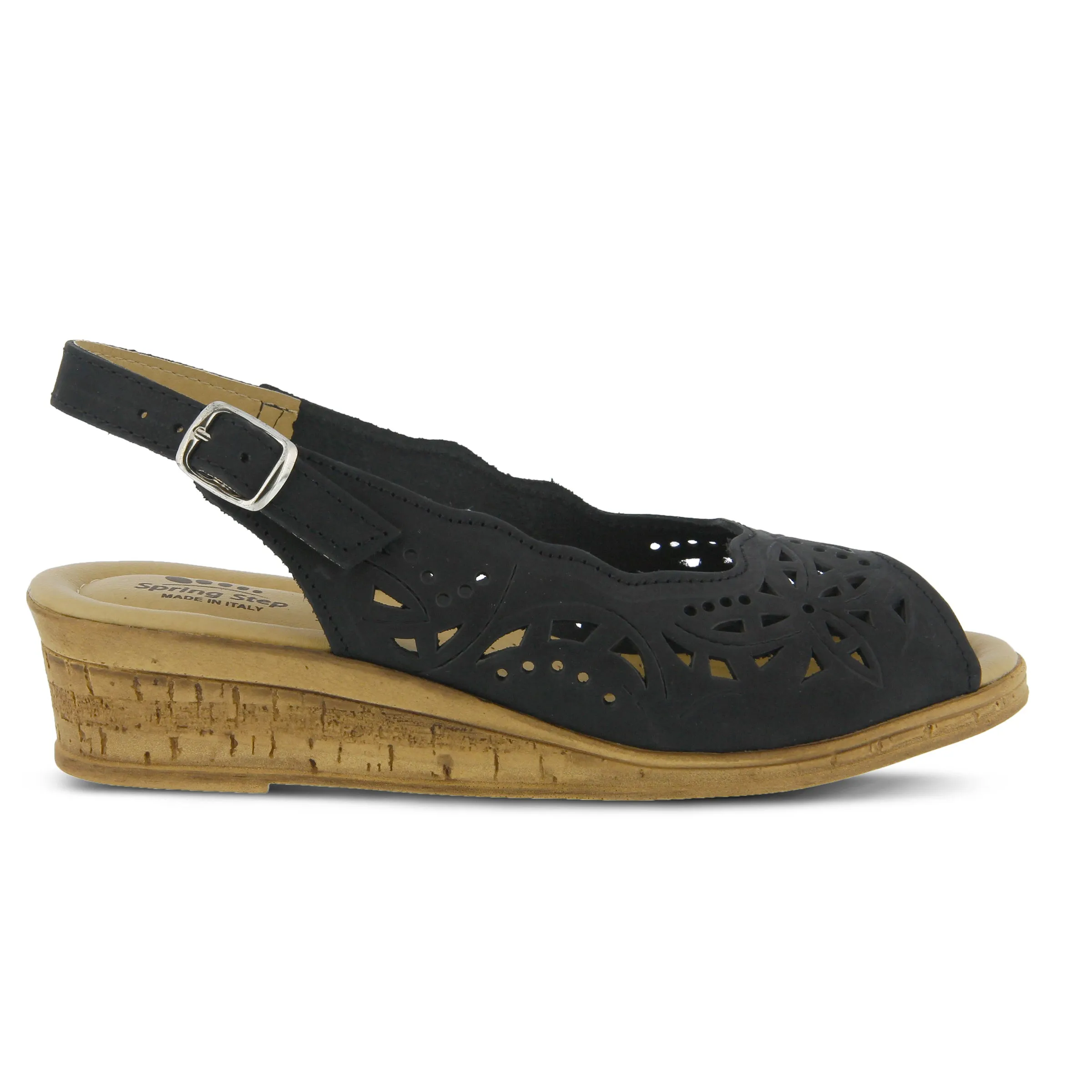 Spring Step Shoes Orella Sandal Women’s Italian Leather Wedge
