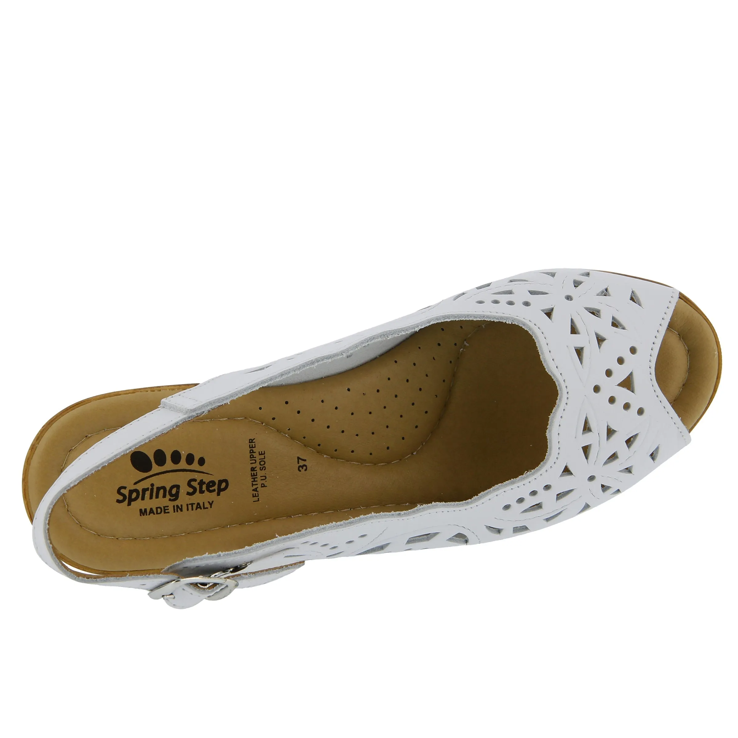 Spring Step Shoes Orella Sandal Women’s Italian Leather Wedge
