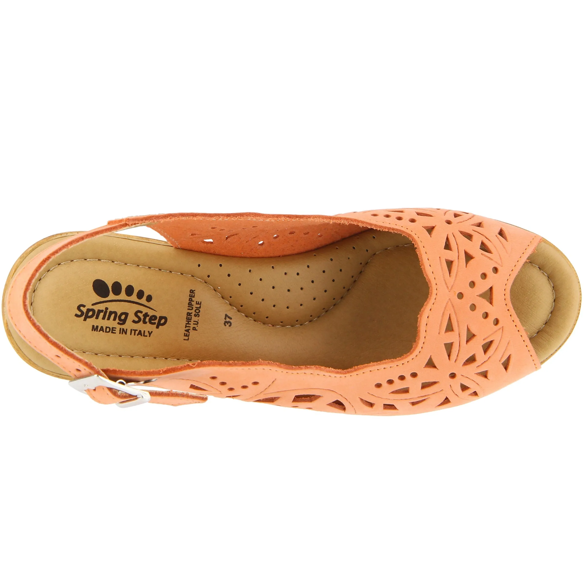 Spring Step Shoes Orella Sandal Women’s Italian Leather Wedge