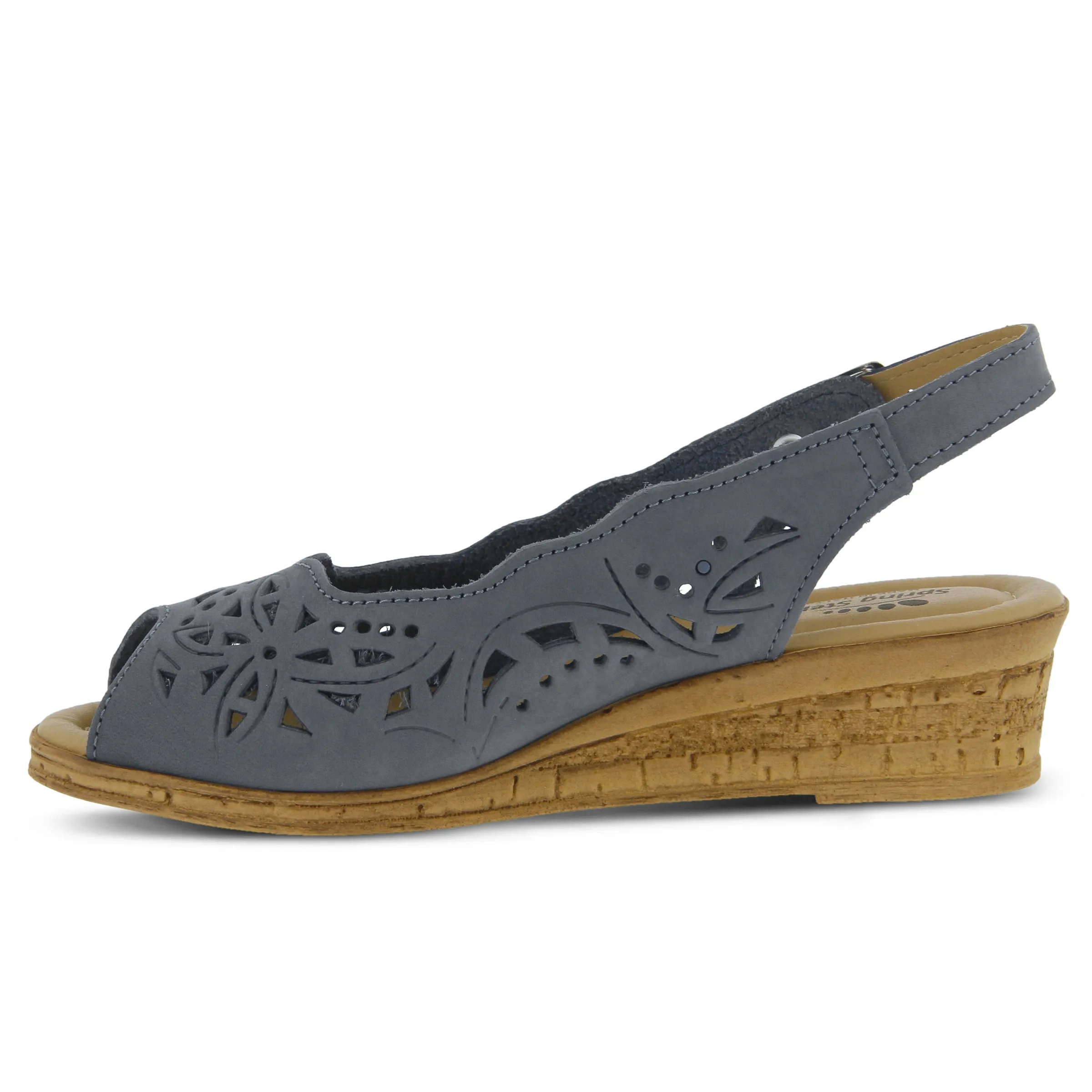 Spring Step Shoes Orella Sandal Women’s Italian Leather Wedge