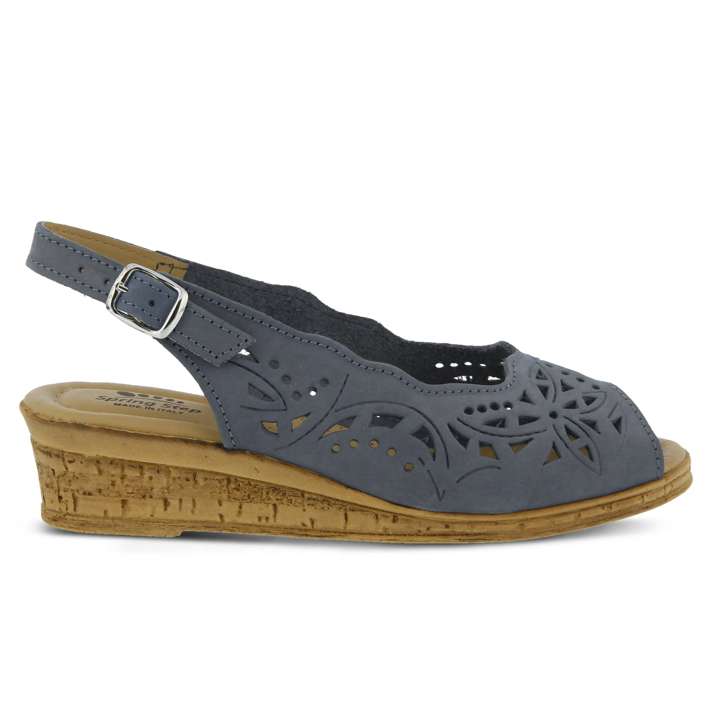 Spring Step Shoes Orella Sandal Women’s Italian Leather Wedge