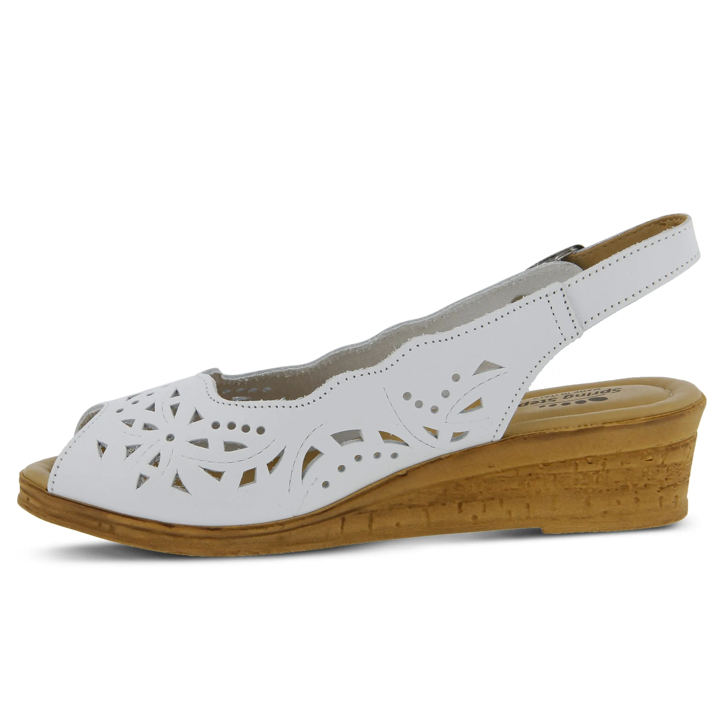 Spring Step Shoes Orella Sandal Women’s Italian Leather Wedge