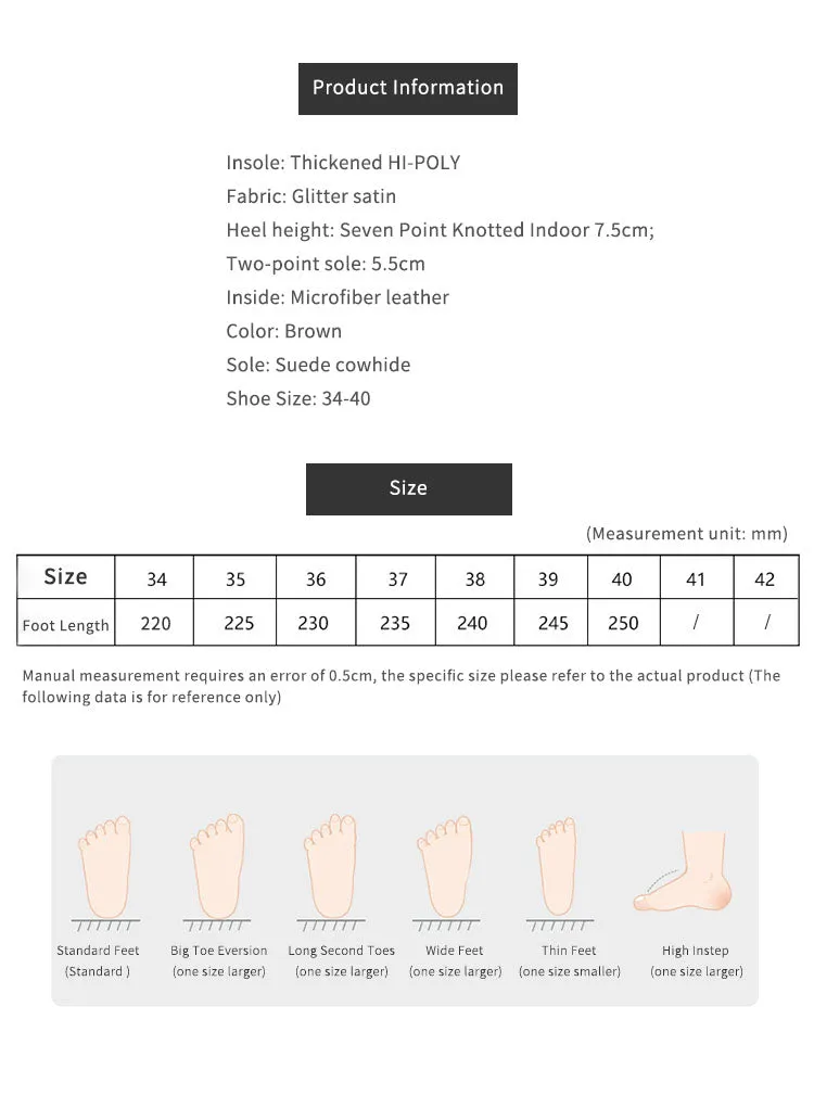 Summer High Heel Soft Sole Indoor Latin Dance Shoes