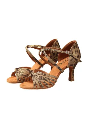 Summer High Heel Soft Sole Indoor Latin Dance Shoes