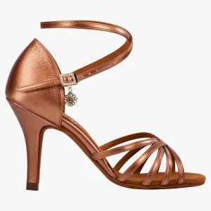 Supadance 1143 Ladies Latin Shoe Dark Tan Coag