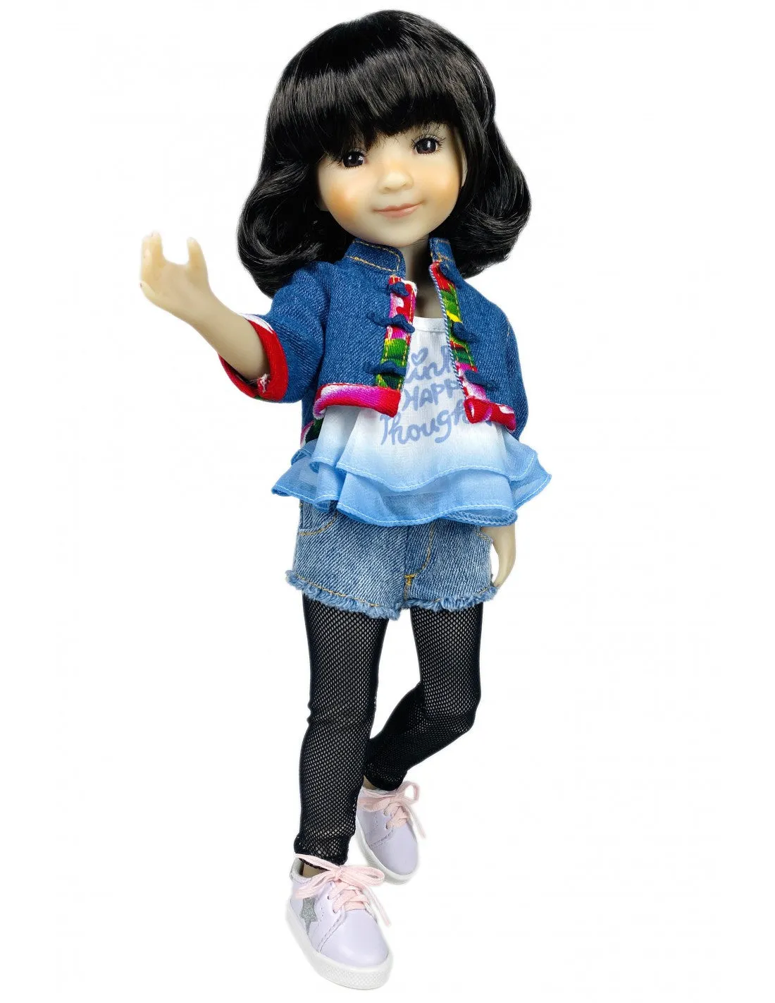 Think Happy Thoughts Hanna - Ruby Red Fashion Friend doll