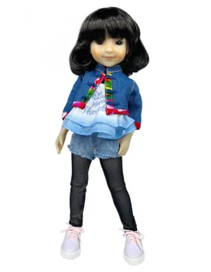 Think Happy Thoughts Hanna - Ruby Red Fashion Friend doll