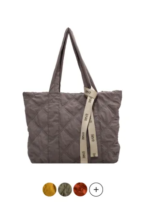 Trillo Women's Quilted Nylon Handbag