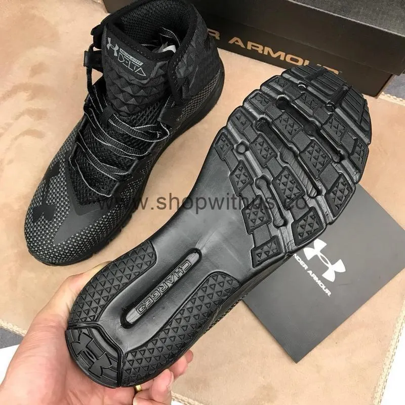 Under Armour x Project Rock Delta Training Shoes - Black
