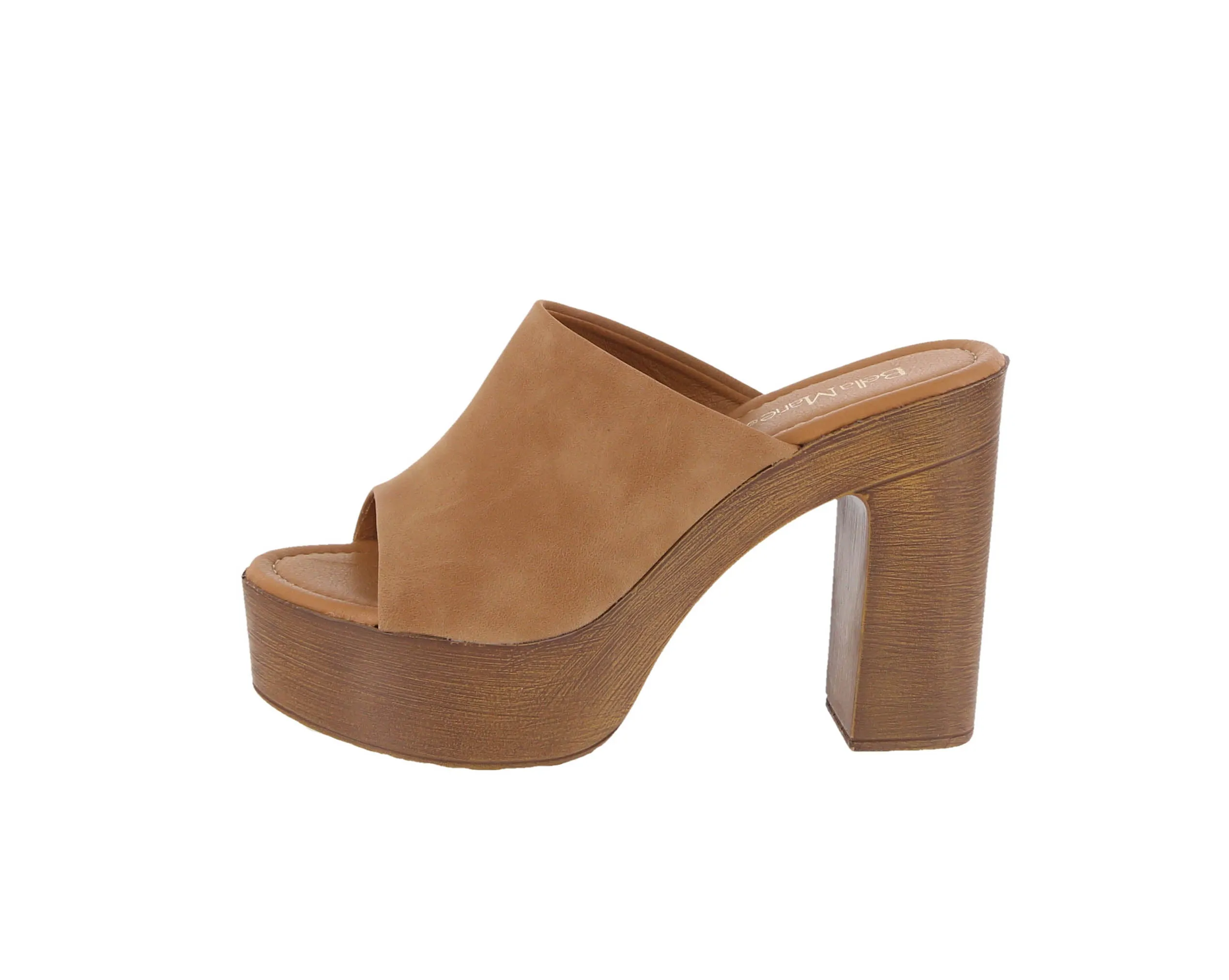 WOMAN'S SHOES NATURAL NUB WEDGE HEELS RAVELL-1