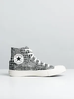 WOMENS CONVERSE CTAS CROC PRINT HIGH TOP  - CLEARANCE
