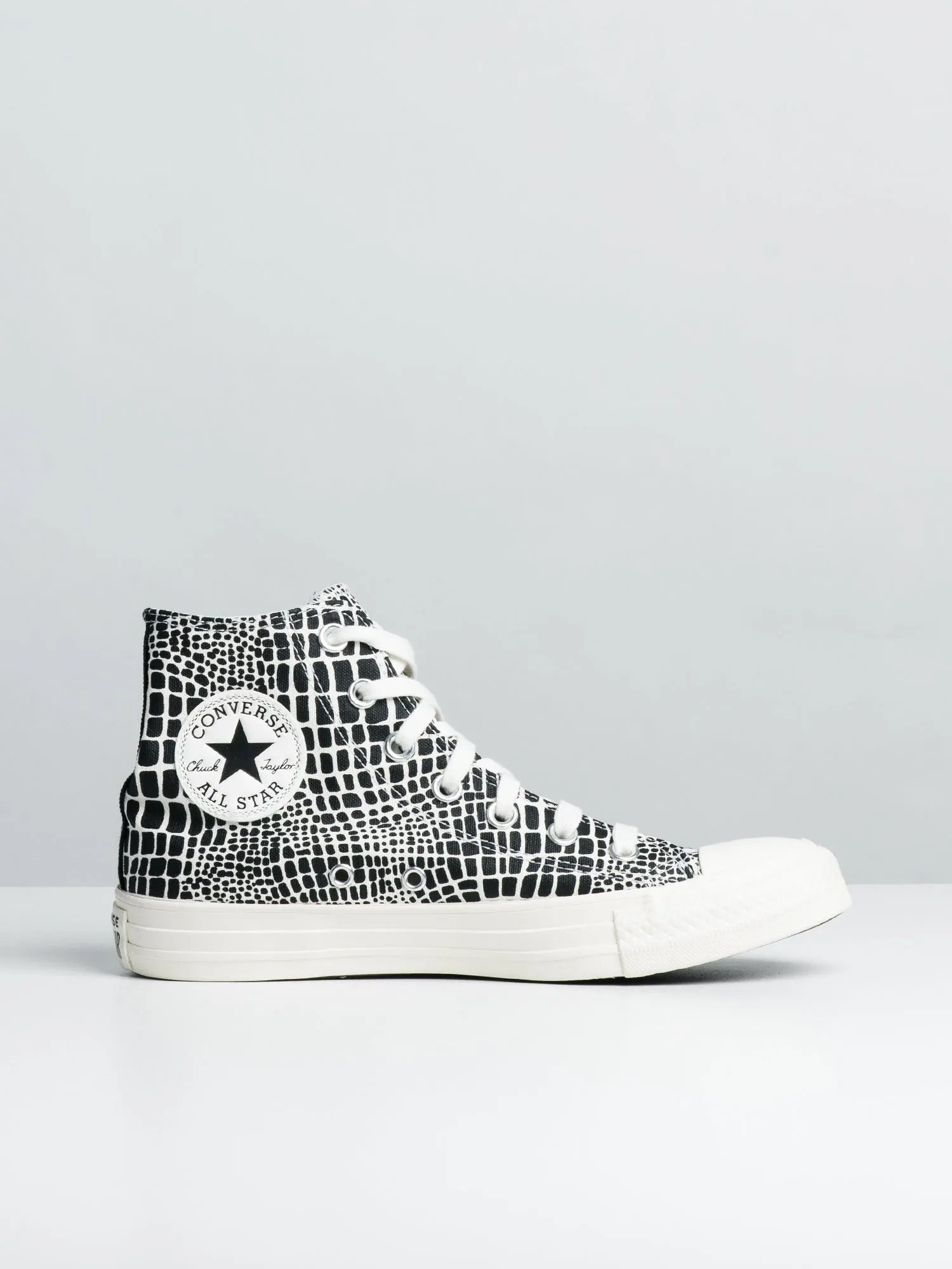 WOMENS CONVERSE CTAS CROC PRINT HIGH TOP  - CLEARANCE