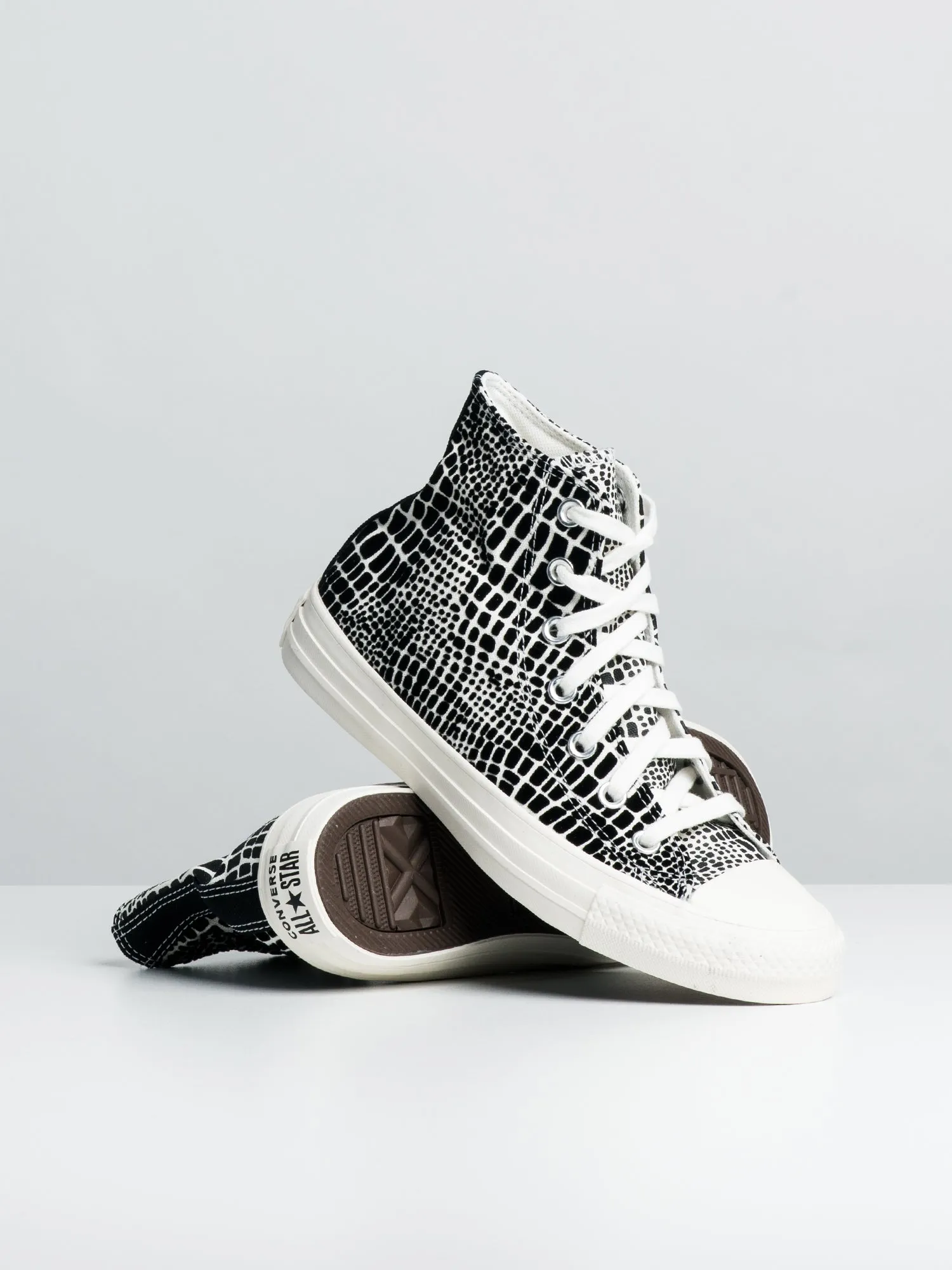 WOMENS CONVERSE CTAS CROC PRINT HIGH TOP  - CLEARANCE