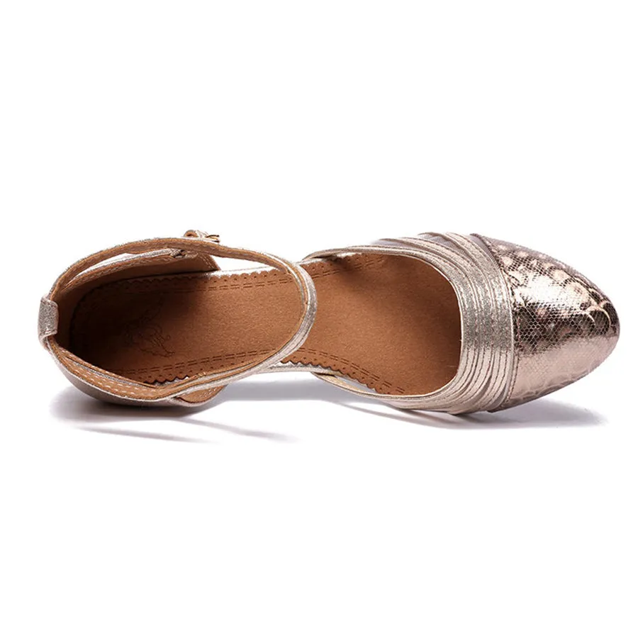 Women's Leatherette Heels Modern With  Buckle Dance Shoes /Ballroom Dance Shoes/Modern Shoes
