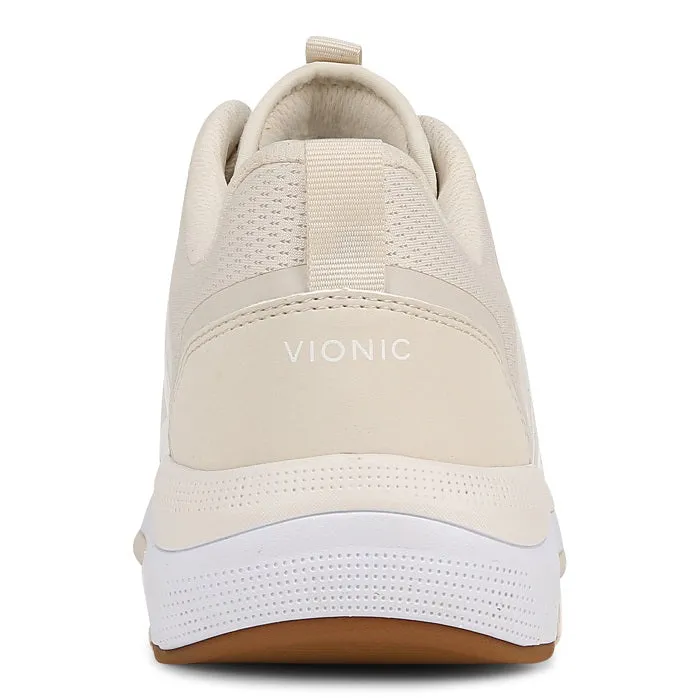 Womens Vionic Walk Stider in White/ Cream
