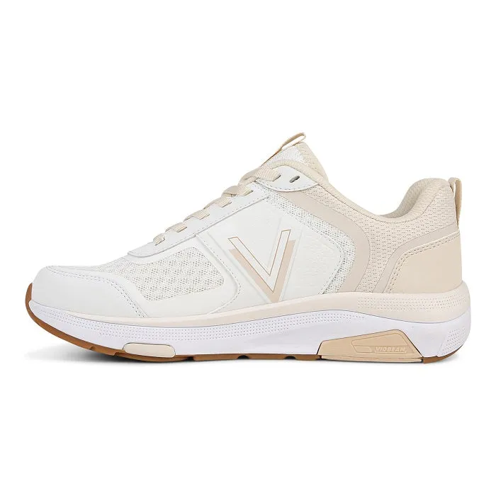 Womens Vionic Walk Stider in White/ Cream